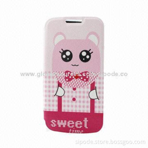 Flip leather case for Samsung Galaxy S4 Mini